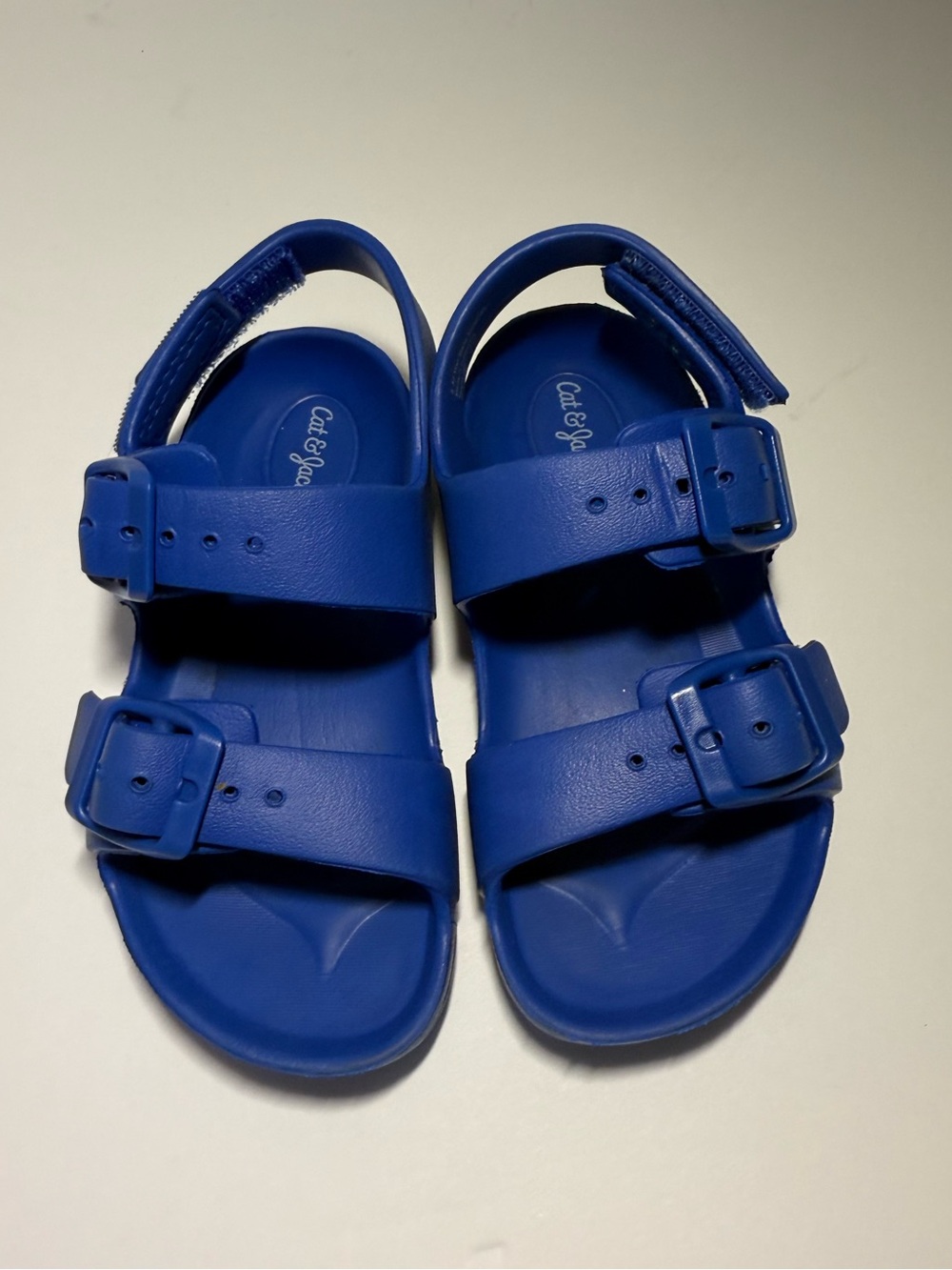 Cat & Jack Blue Toddler Sandals, size 8